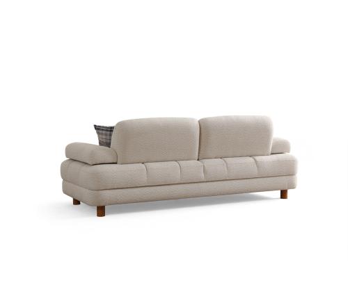 Nice 3 Seater - Cream