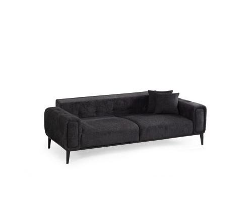 Athena 3 Seater - Black
