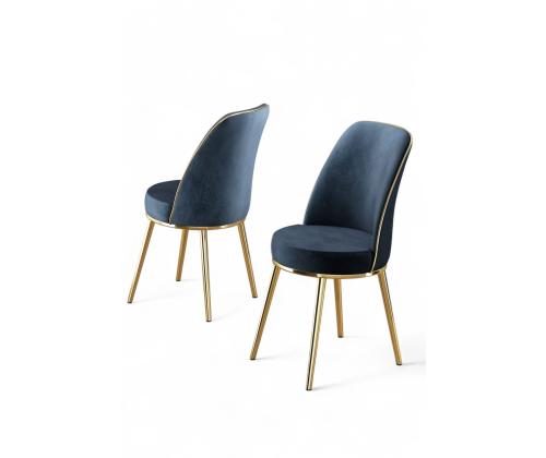 Pefa - Anthracite, Gold