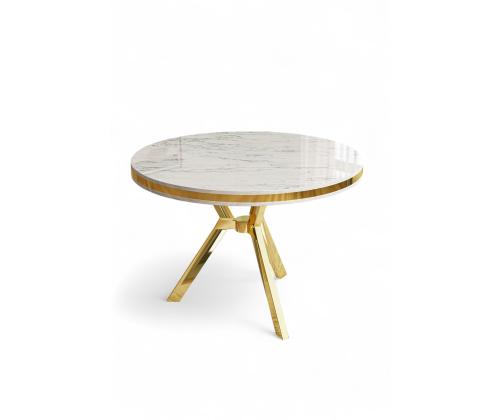 Mos - White Marble, Gold