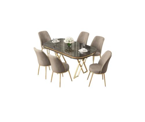 Lai - Anthracite, Gold, Cappuccino