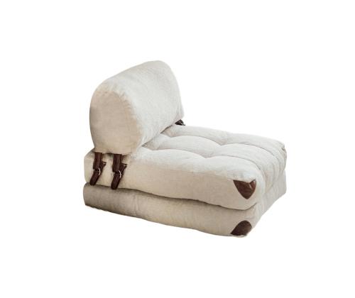 Diivan Fold Teddy - Cream