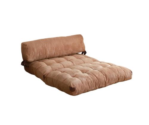 Diivan Fold Kadife 2 - Camel