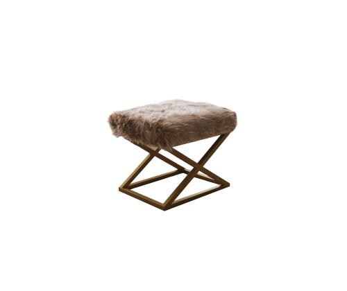 Capraz Pelush - Gold, Brown