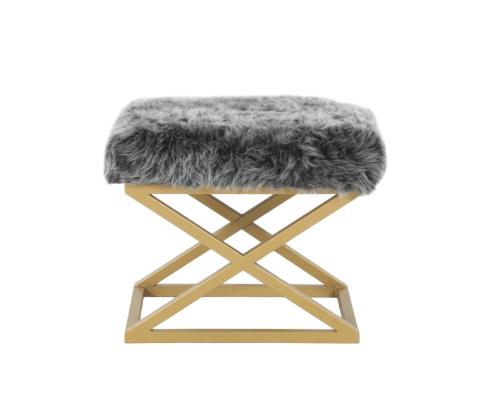 Capraz Plush - Gold, Grey