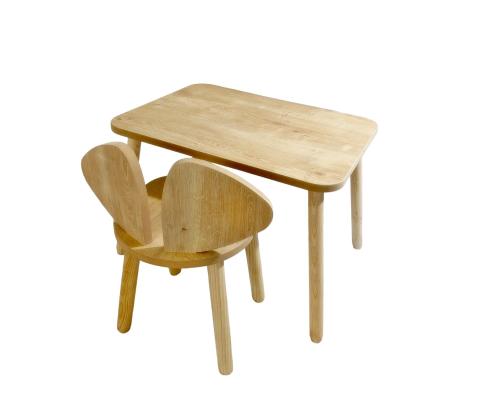 Mickey One Chair Set - Brown