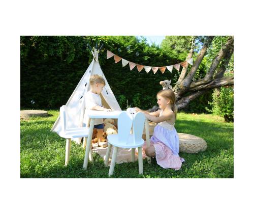 Bunny Two Chair Set - White