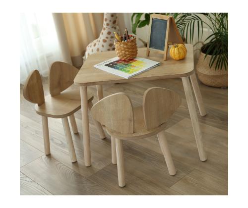 Mickey Two Chair Set - Brown