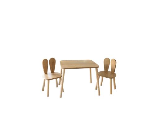 Bunny Two Chair Set - Brown