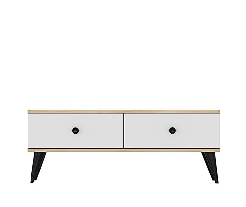 Mona 120 - Sapphire Oak, White