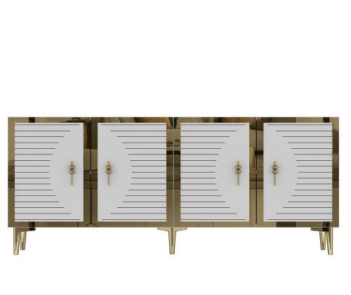 Tuna 180 - White, Gold