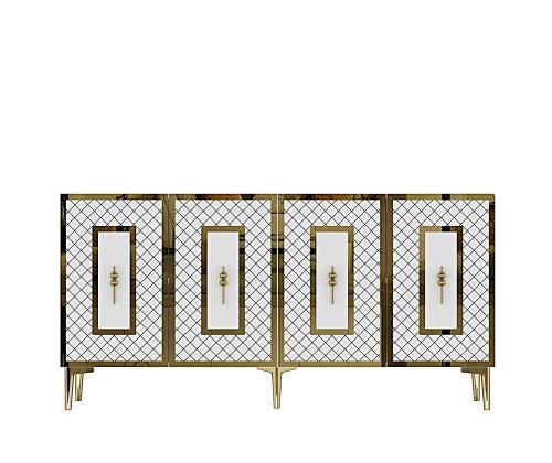 Puma 150 - Sapphire Oak, White, Gold