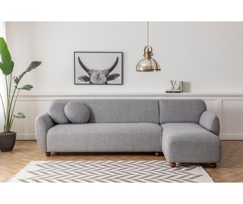 Eddy Corner (L3-CHL) - Light Grey