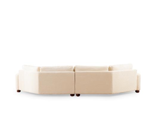 River 4 Seater Right (L2-Xc Right) - Beige