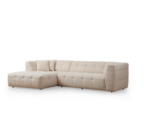 Cady 3 Seater Left - Beige