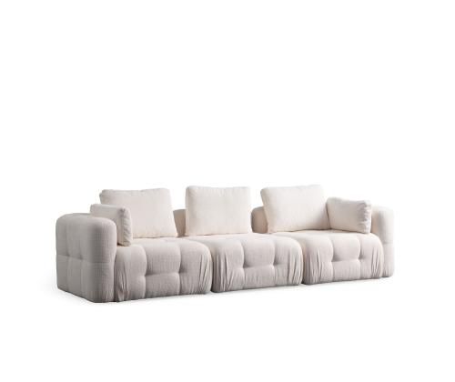 Amaris 3 Seater -White