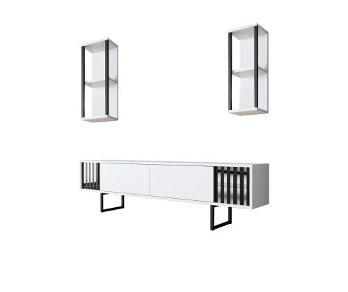 Chrome Line Set - White, Black