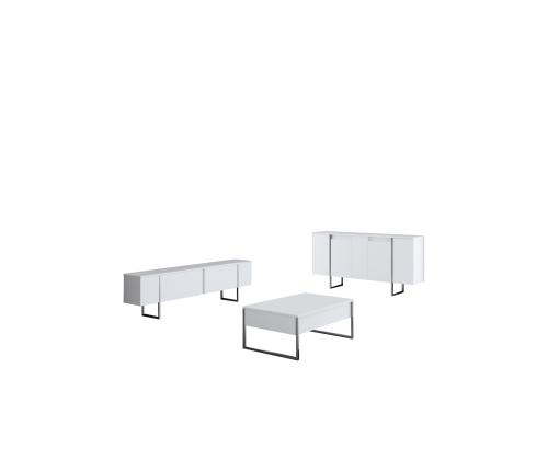 Luxe - White, Silver