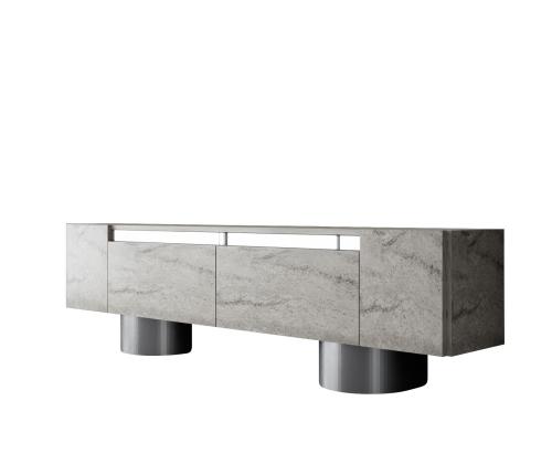 Bohem - Travertine, Silver