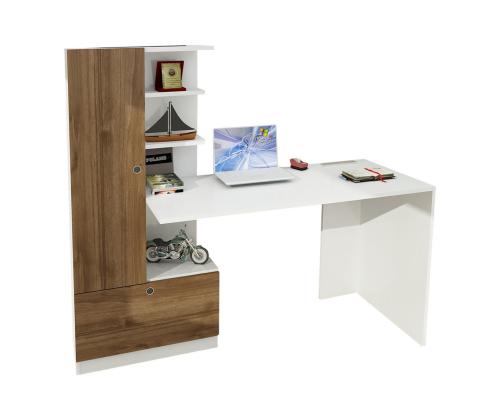 Domingos - White, Walnut