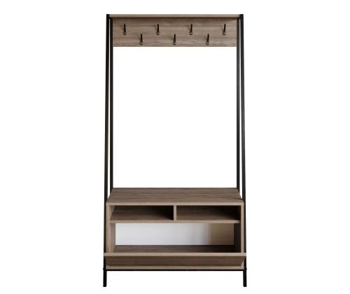 Devin - Walnut, Black