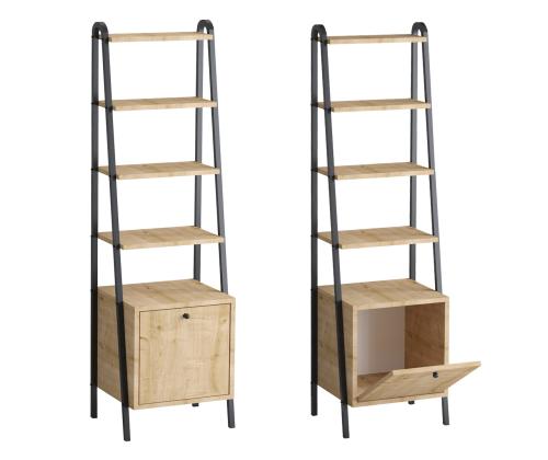 Mona - Sapphire Oak, Black