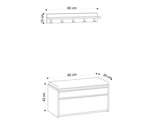 Boby - Carrara Marble