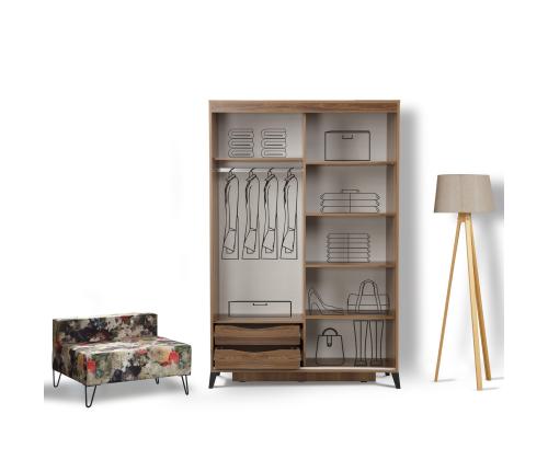 Pasific Home Fuga 120 - Walnut