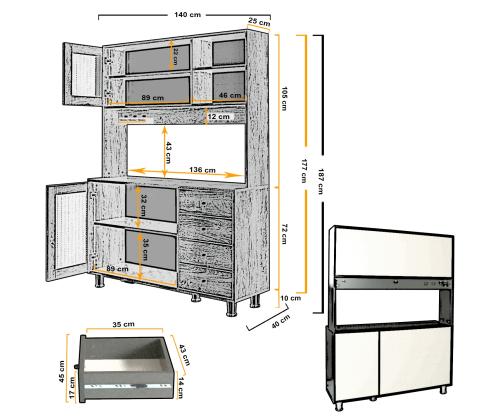Grano 140 - Anthracite