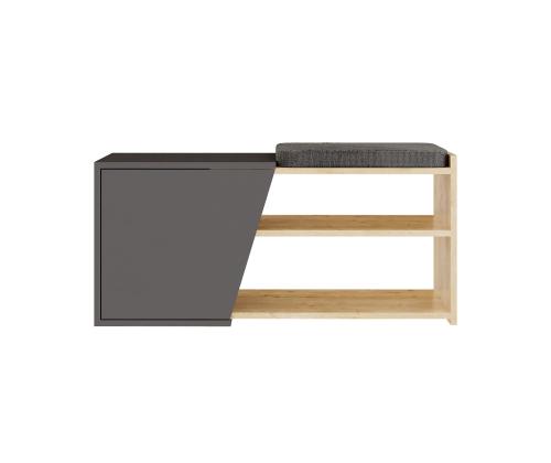 Fiona - Oak, Anthracite