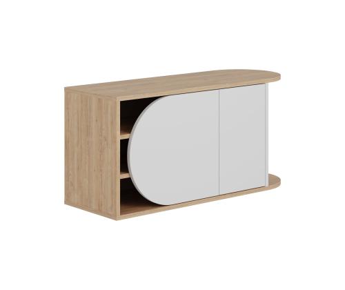 Nova Shoe Bench - Oak, White