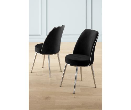 Pefa - Black, Chrome