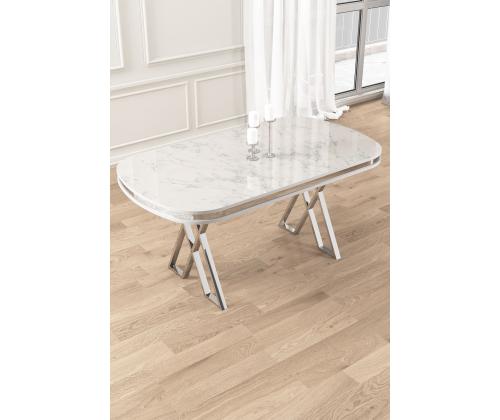 Zae - White Marble, Chrome