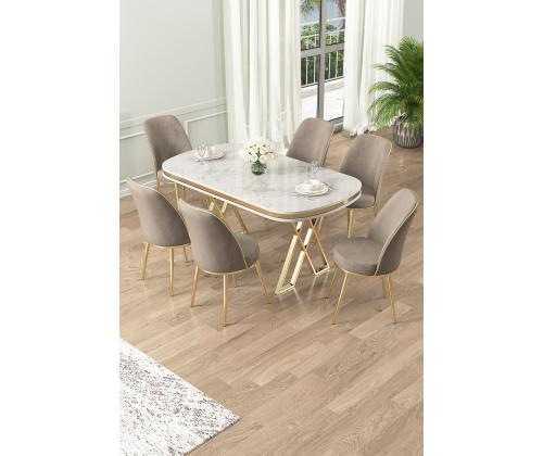 Lai - White, Gold, Cappuccino