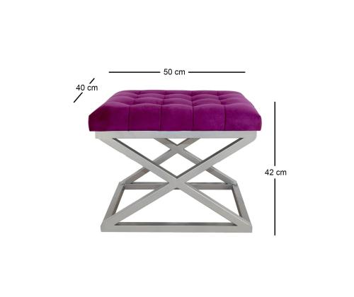 Capraz - Silver, Fuchsia