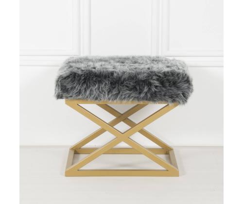 Capraz Plush - Gold, Grey