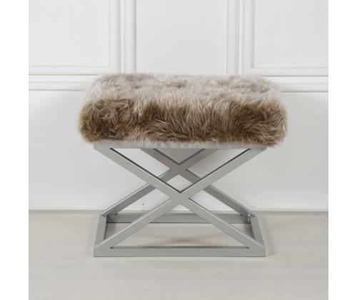 Capraz Plush - Silver, Brown