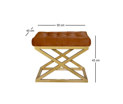 Capraz - Gold, Terracota