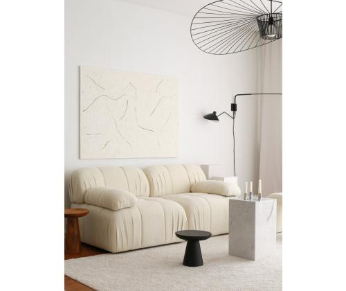 Diivan Soli 2 Seater - White