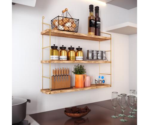 3'lü Duvar Rafı, Kitaplık