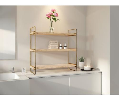 Masa Üstü 3 Katlı Organizer, Servis Rafı