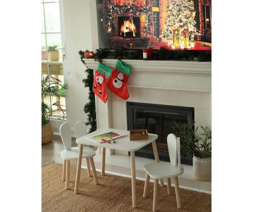 Bunny Two Chair Set - White