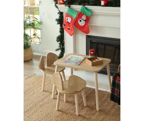 Mickey Two Chair Set - Brown