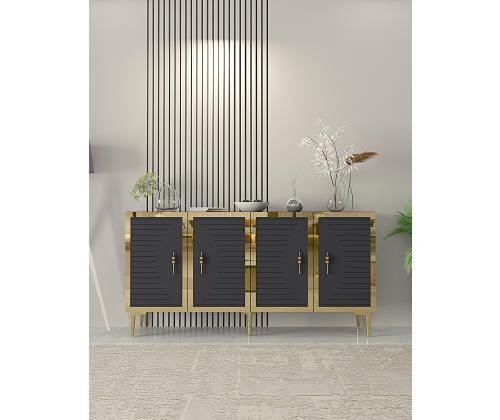 Tuna - Anthracite, Gold