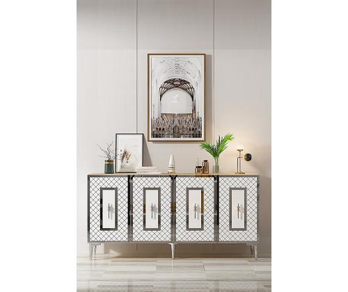 Puma 150 - Sapphire Oak, White, Silver