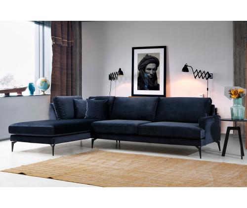 Papira Corner Left (Chl+3R) - Navy Blue