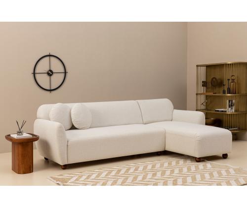 Eddy Corner Right (L3-CHL) - White