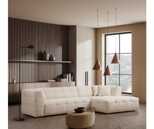 Cady 3 Seater Right - Beige