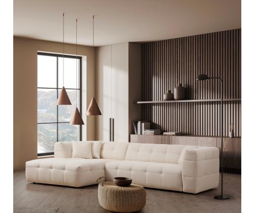 Cady 3 Seater Left - Beige