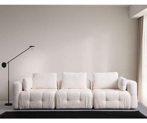 Amaris 3 Seater -White